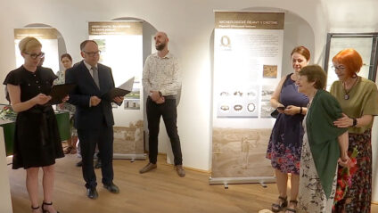 Expozícia pri príležitosti okrúhleho životného jubilea archeologičky Prisky Ratimorskej