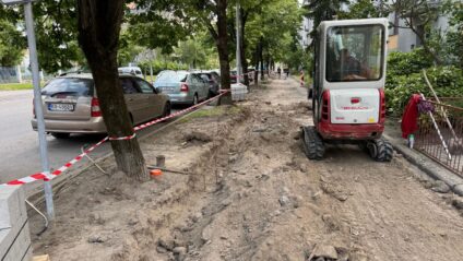 Folytatódik a kerékpárutak építése városunkban