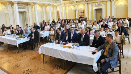 A legjobb teljesítményt nyújtó sportolókat fogadták