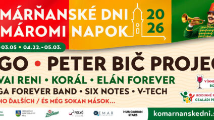 Komáromi Napok 2026 – gazdag kulturális, zenei és családi programokkal várják a látogatókat