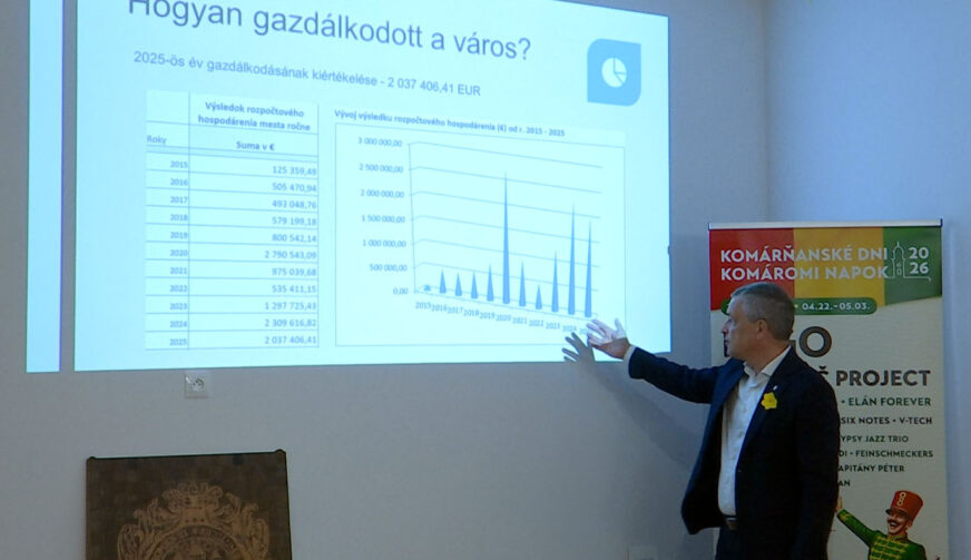 Kétmillió eurós fejlesztési kerettel tervez Komárom, napirenden a Vág-híd is